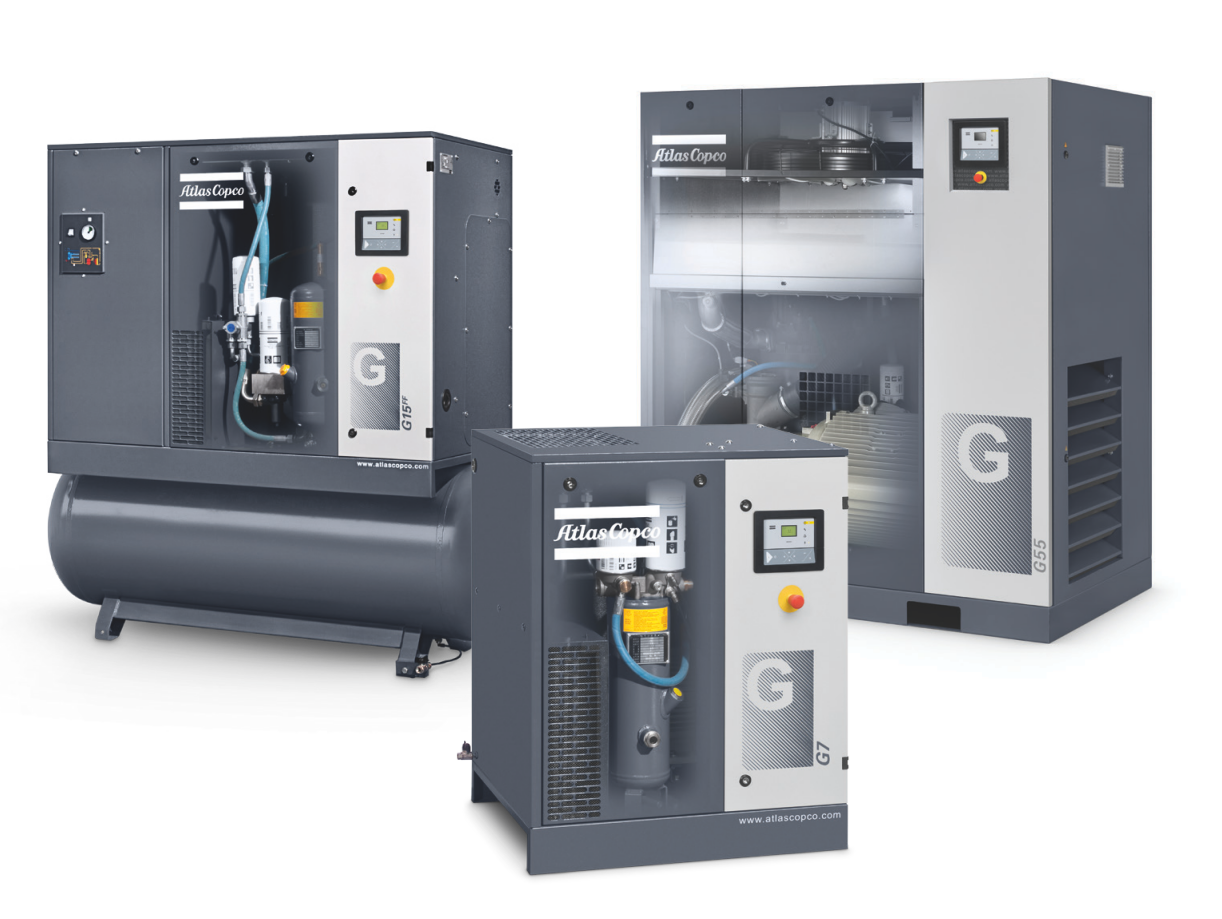 Máy nén khí trục vít có dầu - G/GA Series