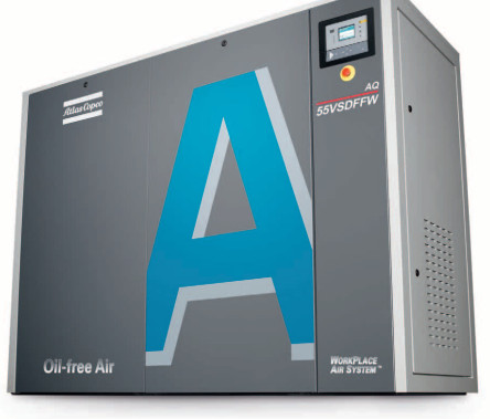 Máy nén khí trục vít ngâm nước (không dầu)